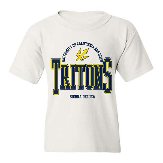 UCSD - NCAA Women's Rowing : Sierra DeLuca - Classic Fashion Shersey Youth T-Shirt-0
