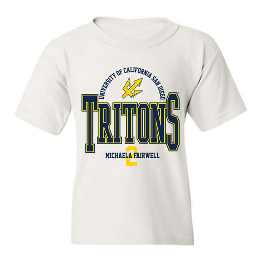UCSD - NCAA Women's Basketball : Michaela Fairwell - Classic Fashion Shersey Youth T-Shirt-0