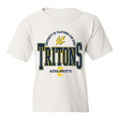 UCSD - NCAA Softball : Alyssa Doucette - Classic Fashion Shersey Youth T-Shirt-0