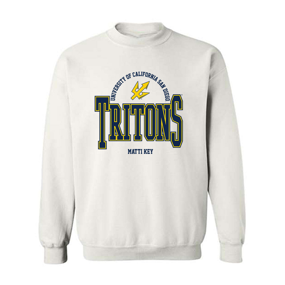 UCSD - NCAA Women's Rowing : Matti Key - Classic Fashion Shersey Crewneck Sweatshirt