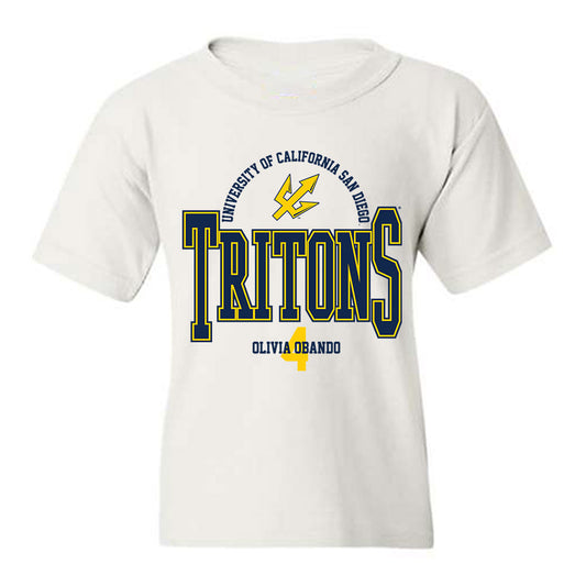 UCSD - NCAA Women's Water Polo : Olivia Obando - Classic Fashion Shersey Youth T-Shirt-0