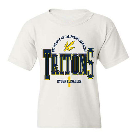 UCSD - NCAA Men's Basketball : Ryder Elisaldez - Youth T-Shirt