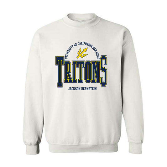 UCSD - NCAA Men's Swimming : Jackson Bernstein - Classic Fashion Shersey Crewneck Sweatshirt-0