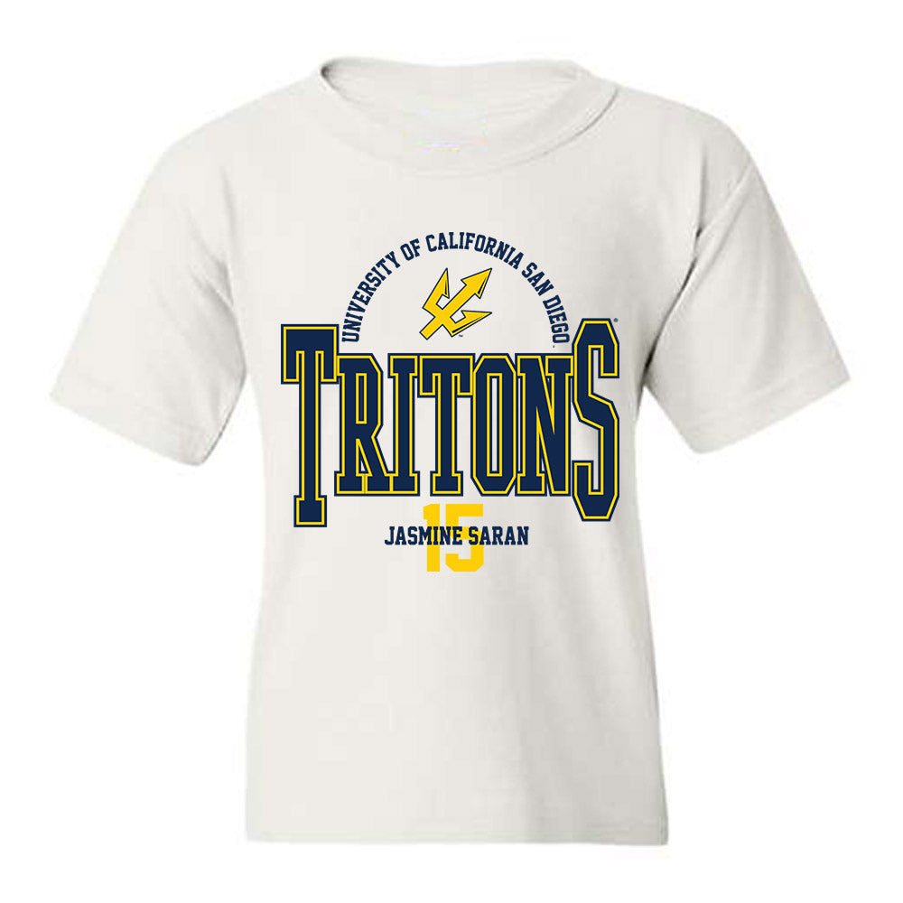 UCSD - NCAA Women's Volleyball : Jasmine Saran - Classic Fashion Shersey Youth T-Shirt-0