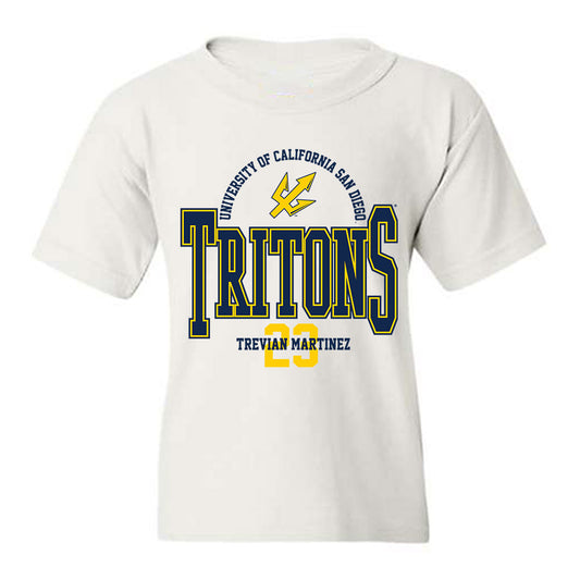 UCSD - NCAA Baseball : Trevian Martinez - Classic Fashion Shersey Youth T-Shirt-0