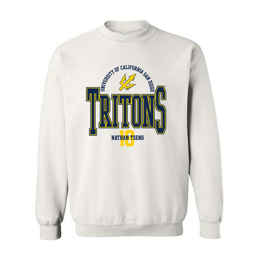 UCSD - NCAA Men's Golf : Nathan Tseng - Classic Fashion Shersey Crewneck Sweatshirt-0