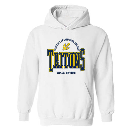 UCSD - NCAA Men's Rowing : Emmett Hoffman - Classic Fashion Shersey Hooded Sweatshirt-0