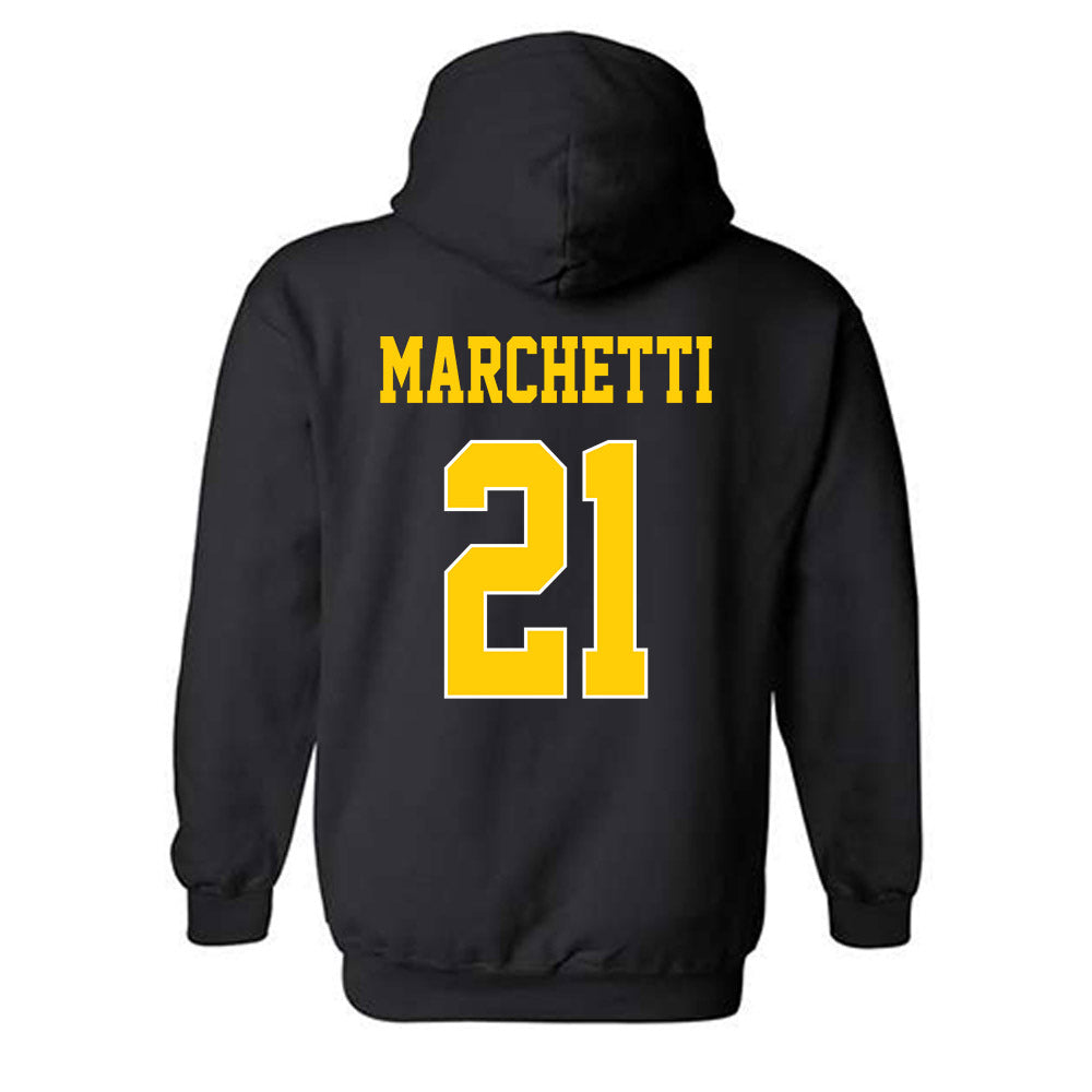 UCSD - NCAA Baseball : Landon Marchetti - Classic Fashion Shersey Hooded Sweatshirt-1