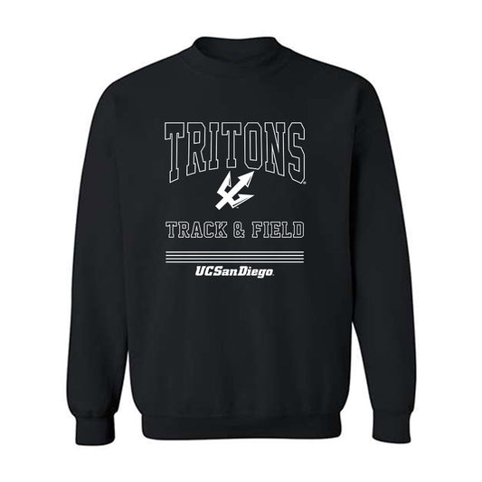 UCSD - NCAA Men's Track & Field : Tyler Lange - Classic Fashion Shersey Crewneck Sweatshirt-0