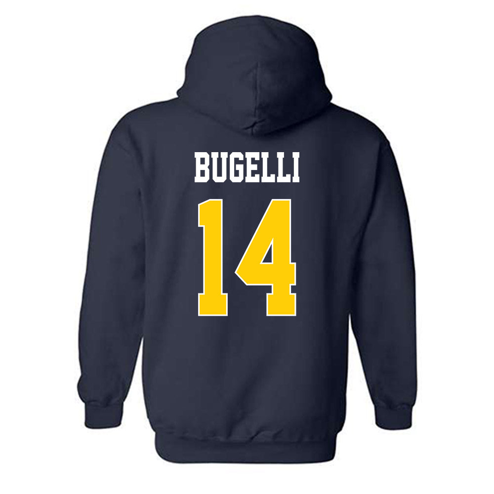 UCSD - NCAA Men's Water Polo : Finn Bugelli - Classic Shersey Hooded Sweatshirt-1
