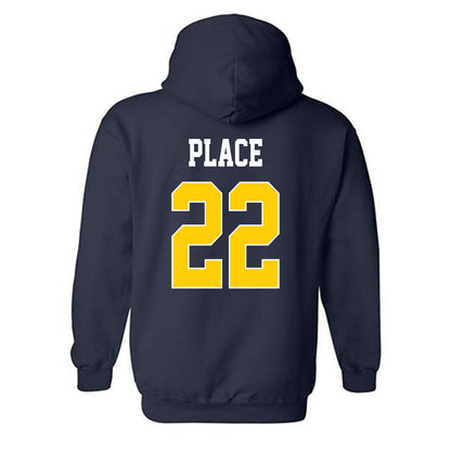 UCSD - NCAA Men's Soccer : Connor Place - Classic Shersey Hooded Sweatshirt-1