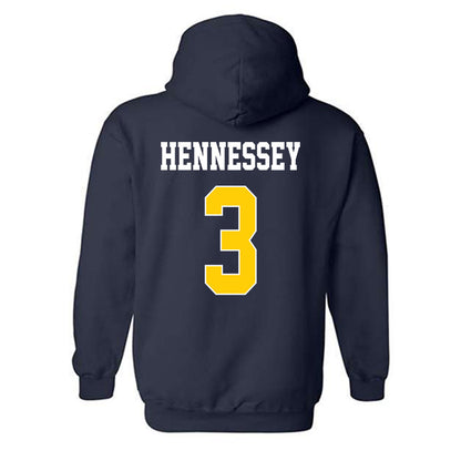 UCSD - NCAA Men's Water Polo : Eamon Hennessey - Classic Shersey Hooded Sweatshirt-1