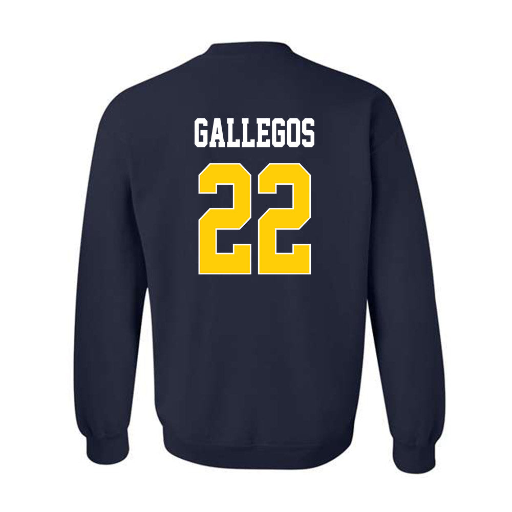 UCSD - NCAA Women's Basketball : Gracie Gallegos - Classic Shersey Crewneck Sweatshirt-1