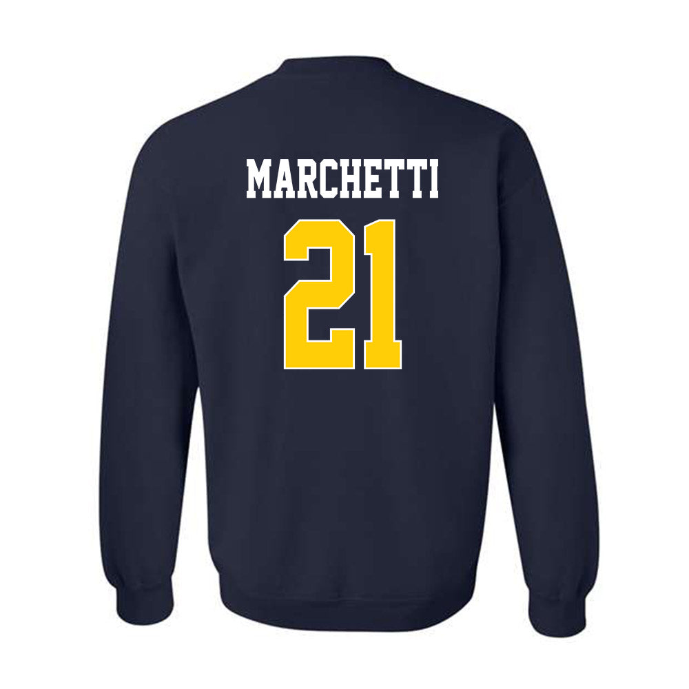 UCSD - NCAA Baseball : Landon Marchetti - Classic Shersey Crewneck Sweatshirt-1