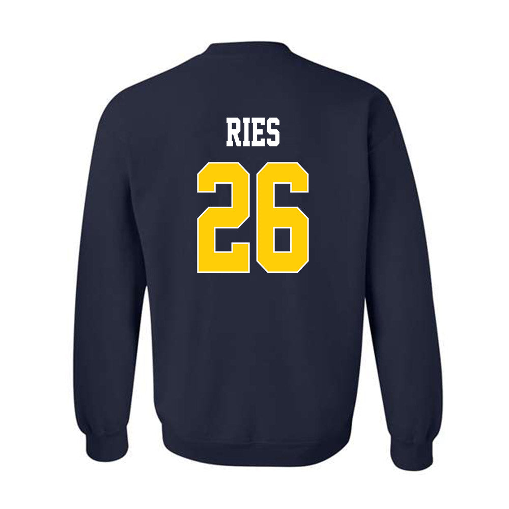 UCSD - NCAA Baseball : Nathan Ries - Classic Shersey Crewneck Sweatshirt-1