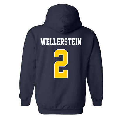 UCSD - NCAA Men's Soccer : Evan Wellerstein - Classic Shersey Hooded Sweatshirt-1