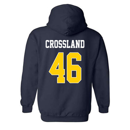 UCSD - NCAA Baseball : Michael Crossland - Classic Shersey Hooded Sweatshirt-1