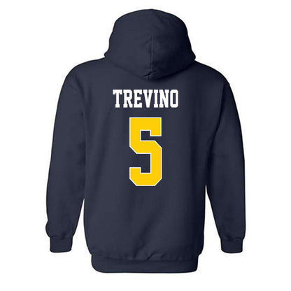 UCSD - NCAA Women's Soccer : Ellie Trevino - Classic Shersey Hooded Sweatshirt-1