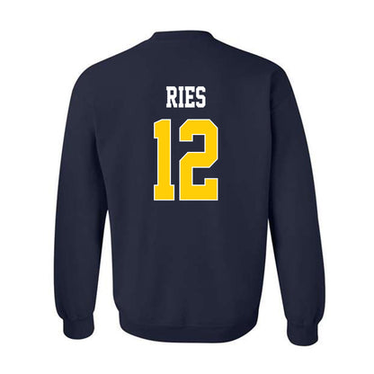 UCSD - NCAA Baseball : Nathan Ries - Classic Shersey Crewneck Sweatshirt-1