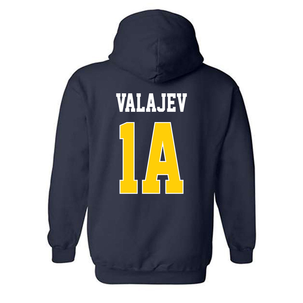 UCSD - NCAA Men's Water Polo : Nikita Valajev - Classic Shersey Hooded Sweatshirt-1