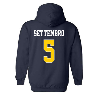 UCSD - NCAA Softball : Bella Settembro - Classic Shersey Hooded Sweatshirt-1