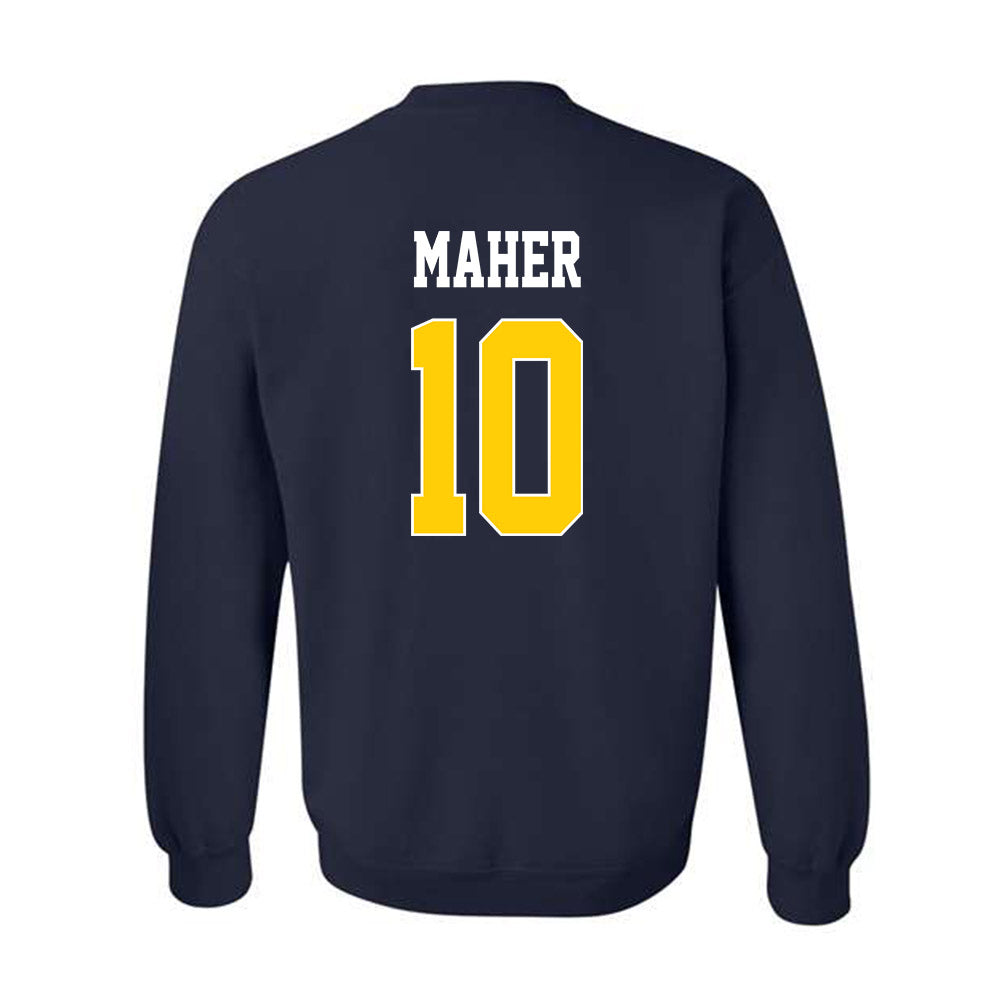 UCSD - NCAA Baseball : Thomas Maher - Classic Shersey Crewneck Sweatshirt-1