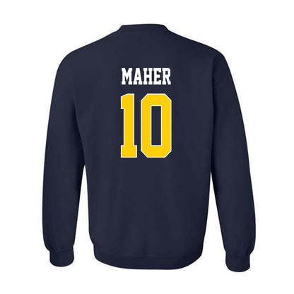 UCSD - NCAA Baseball : Thomas Maher - Classic Shersey Crewneck Sweatshirt-1