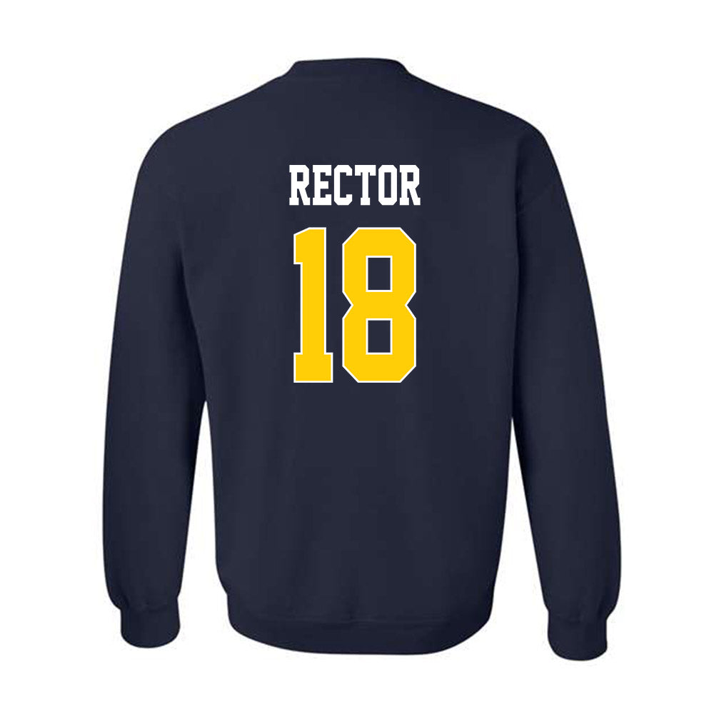 UCSD - NCAA Baseball : Trevor Rector - Classic Shersey Crewneck Sweatshirt-1