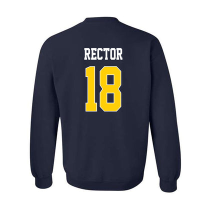 UCSD - NCAA Baseball : Trevor Rector - Classic Shersey Crewneck Sweatshirt-1
