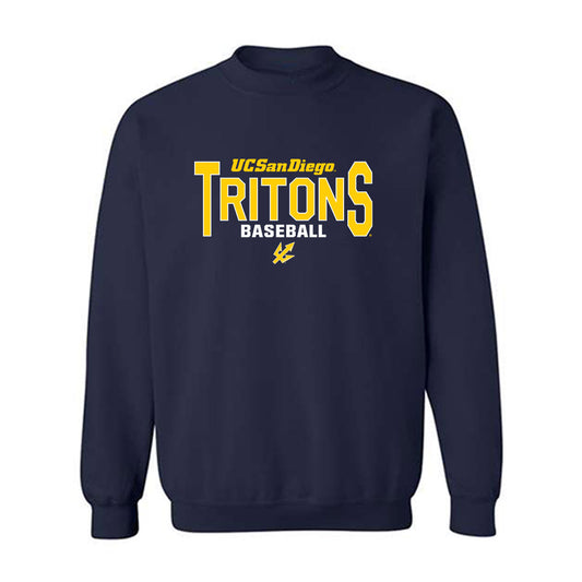 UCSD - NCAA Baseball : Landon Marchetti - Crewneck Sweatshirt Classic Shersey