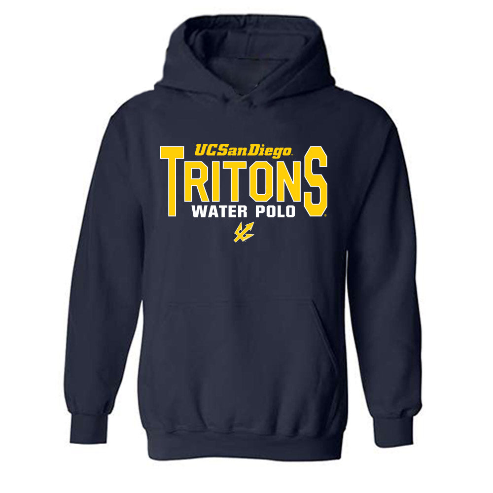 UCSD - NCAA Men's Water Polo : Nikita Valajev - Classic Shersey Hooded Sweatshirt-0