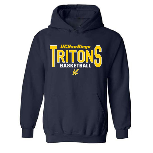 UCSD - NCAA Men's Basketball : Tyson Dunn - Classic Shersey Hooded Sweatshirt-0