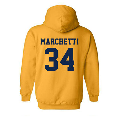 UCSD - NCAA Baseball : Landon Marchetti - Hooded Sweatshirt Classic Shersey