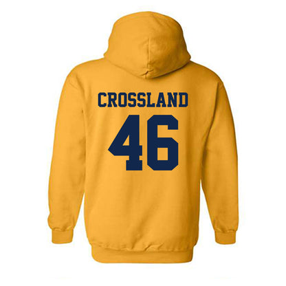 UCSD - NCAA Baseball : Michael Crossland - Classic Shersey Hooded Sweatshirt-1