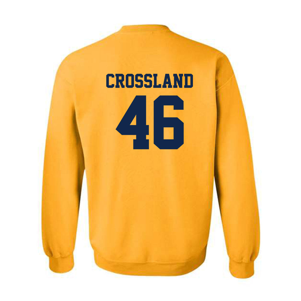 UCSD - NCAA Baseball : Michael Crossland - Classic Shersey Crewneck Sweatshirt-1