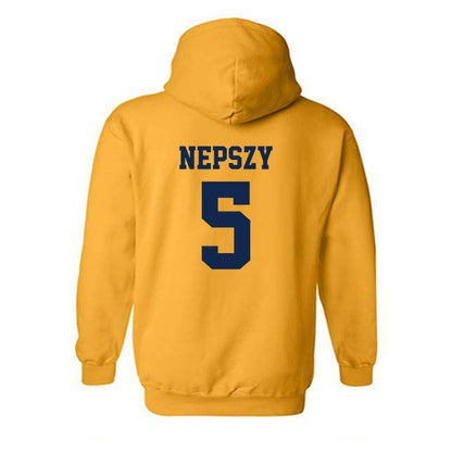 UCSD - NCAA Women's Volleyball : Maija Nepszy - Classic Shersey Hooded Sweatshirt-1
