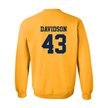 UCSD - NCAA Baseball : Garrett Davidson - Classic Shersey Crewneck Sweatshirt-1