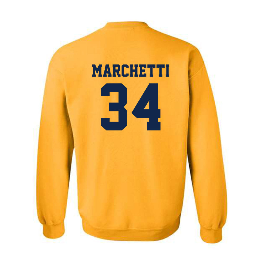 UCSD - NCAA Baseball : Landon Marchetti - Crewneck Sweatshirt Classic Shersey