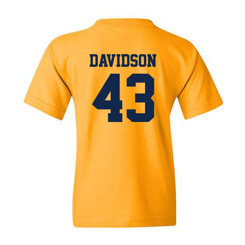 UCSD - NCAA Baseball : Garrett Davidson - Classic Shersey Youth T-Shirt-1