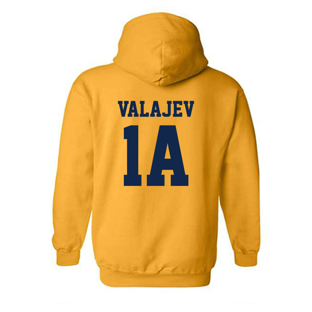 UCSD - NCAA Men's Water Polo : Nikita Valajev - Classic Shersey Hooded Sweatshirt-1