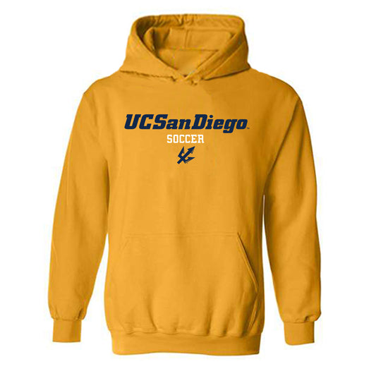 UCSD - NCAA Men's Soccer : Quinn Sellers - Classic Shersey Hooded Sweatshirt-0