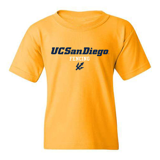 UCSD - NCAA Women's Fencing : Zehra Anbarlilar - Classic Shersey Youth T-Shirt-0