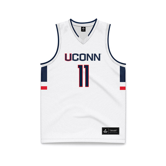 UConn - Women's Basketball Legends : Kelly Raimon (Schumacher) - Basketball Jersey White