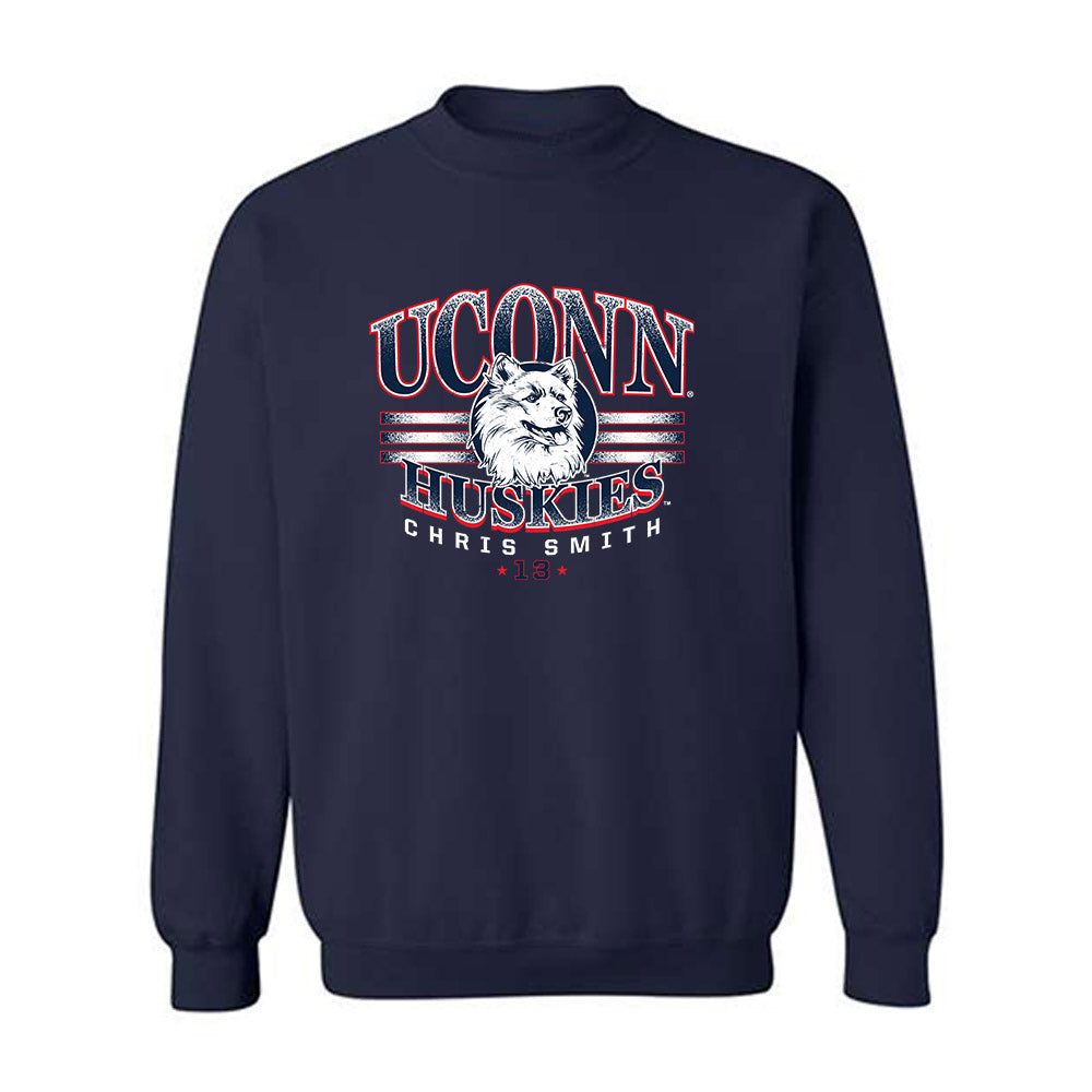 UConn - Mens Basketball Legends : Chris Smith - Crewneck Sweatshirt