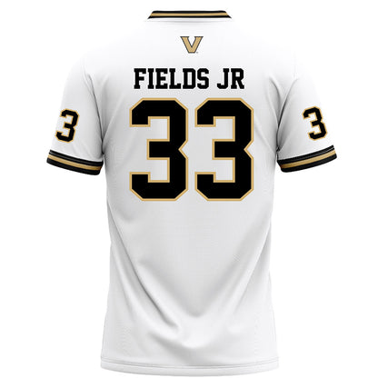 Vanderbilt - NCAA Football : Gabe Fields Jr - White Football Jersey-1