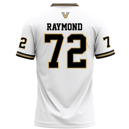 Vanderbilt - NCAA Football : Joshua Raymond - White Football Jersey-1