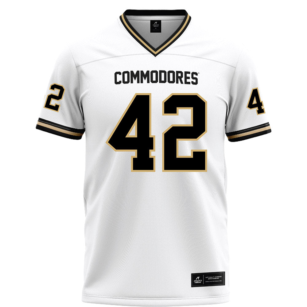 Vanderbilt - NCAA Football : Callahan Blair - White Football Jersey-0