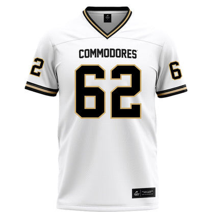 Vanderbilt - NCAA Football : CJ Williams - White Football Jersey-0