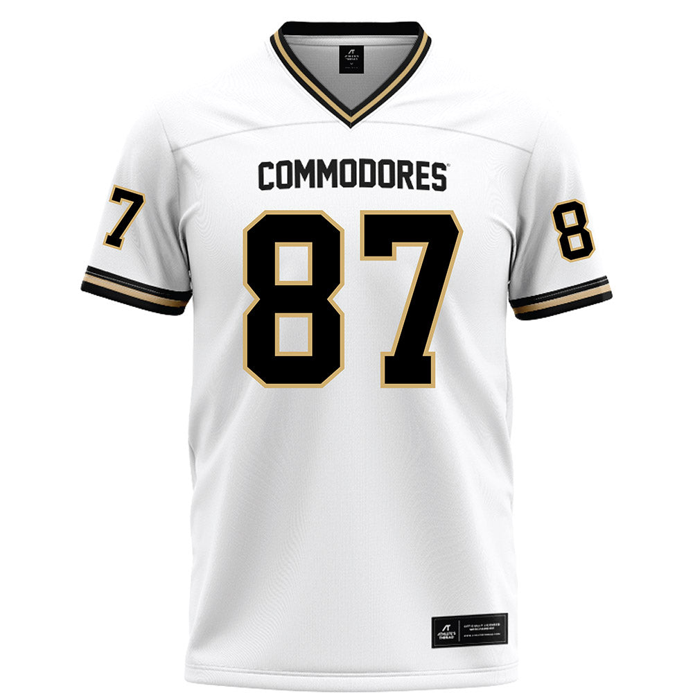 Vanderbilt - NCAA Football : Ty Burd - White Football Jersey-0