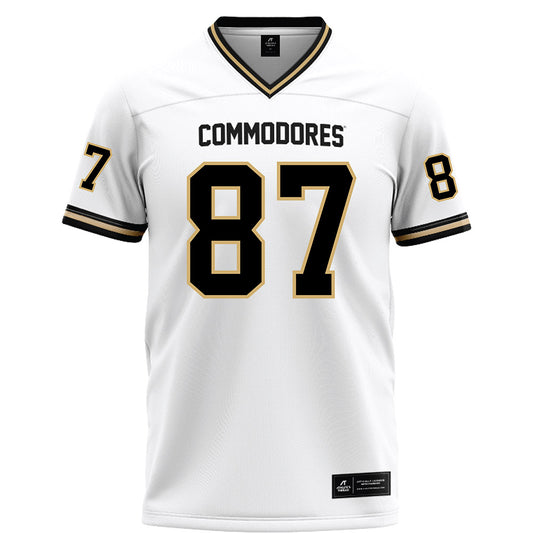 Vanderbilt - NCAA Football : Ty Burd - White Football Jersey-0